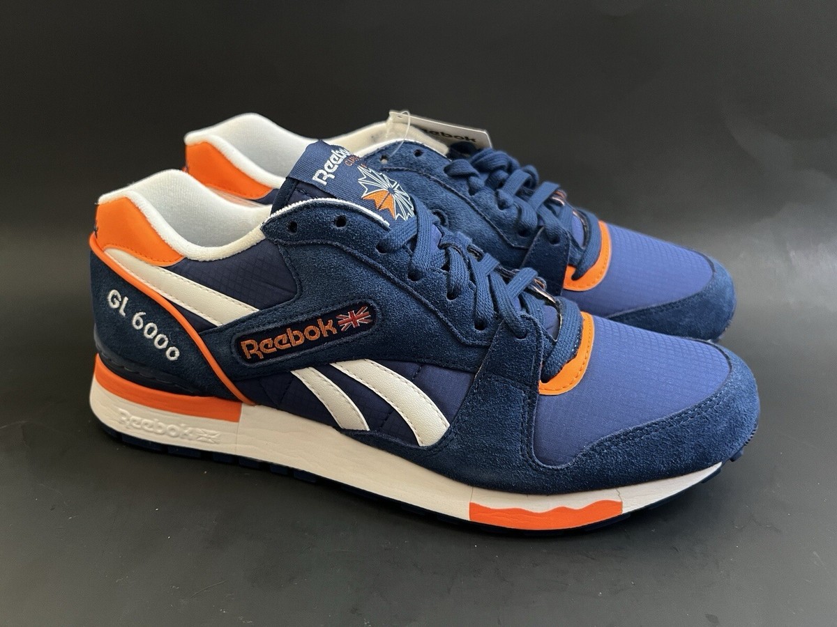 Reebok GL 6000 Rare Blue Navy Orange Syracuse Illinois