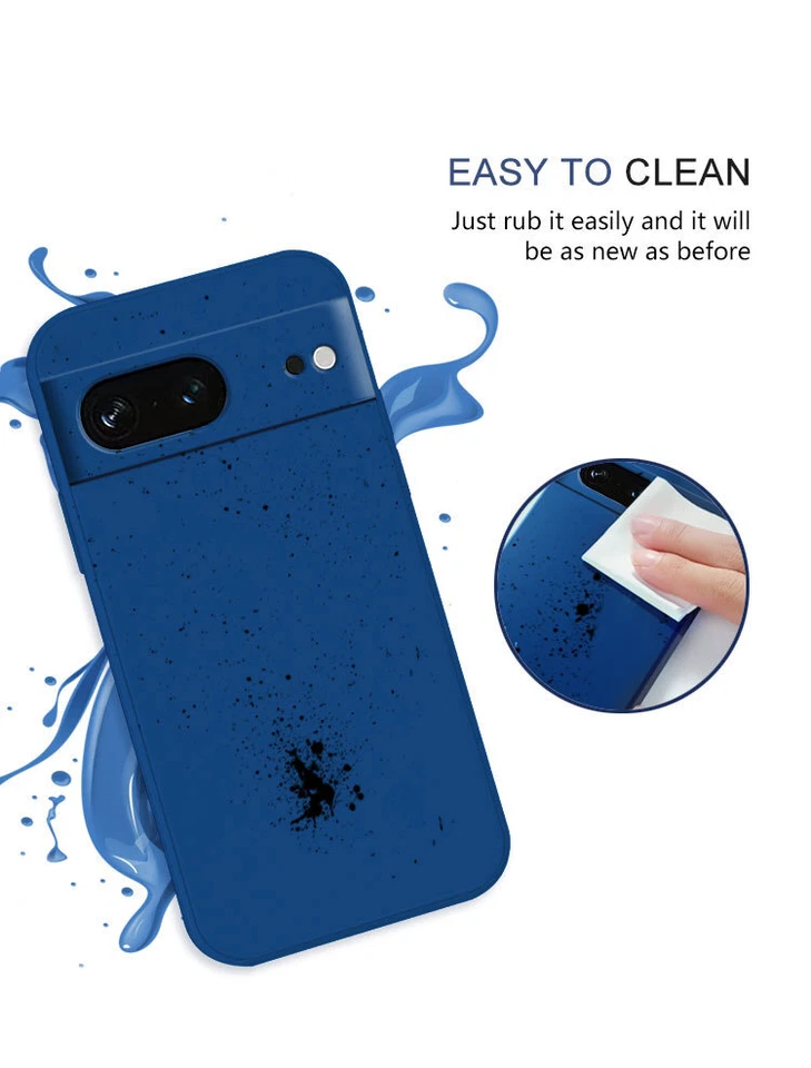 COVER Case Per GOOGLE PIXEL 7 CUSTODIA MORBIDA SILICONE TPU SLIM Gomma Gel - Immagine 3 di 4