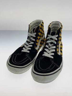 VANS High Top Sneakers Late 90s SK8-Hi Black Suede Checker Used | eBay