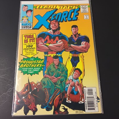 X-Force -1 MInus 1 Flashback Marvel Comics Proudstar Brothers 1997