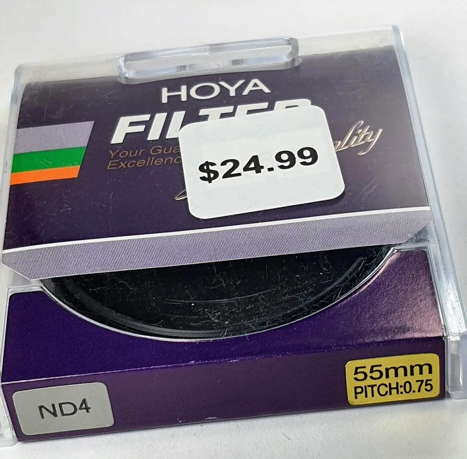 Hoya 55mm Genuine ND4 ND 4 Lens filter 55 mm Neutral Density ND4X ND 4X Japan - Image 3 of 4