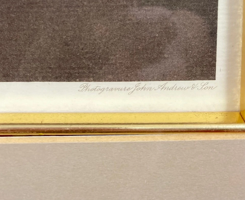 Libro Apache Babe, E.F. Curtis 1905 grabado enmarcado y legado sagrado usado Foto 4 de 4