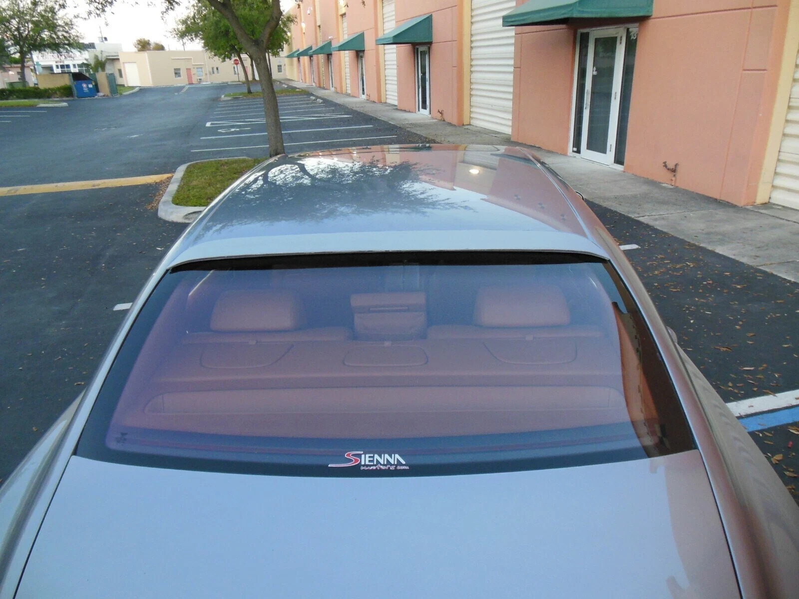 Roof Spoiler Linea Tesoro Style For Bentley Continental Flying Spur Sedan 05-13