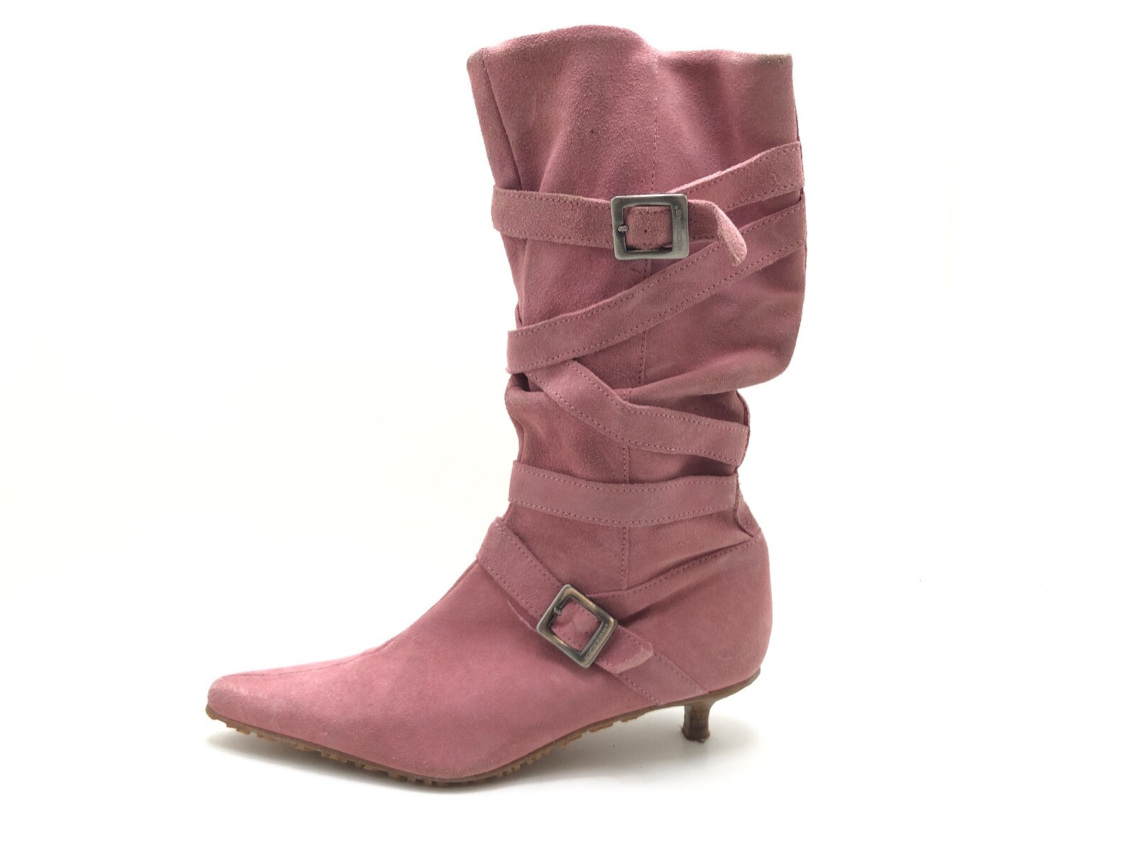 Kickers Damen Stiefel Stiefelette Boots Rosa Gr. 40 (UK 6,5)