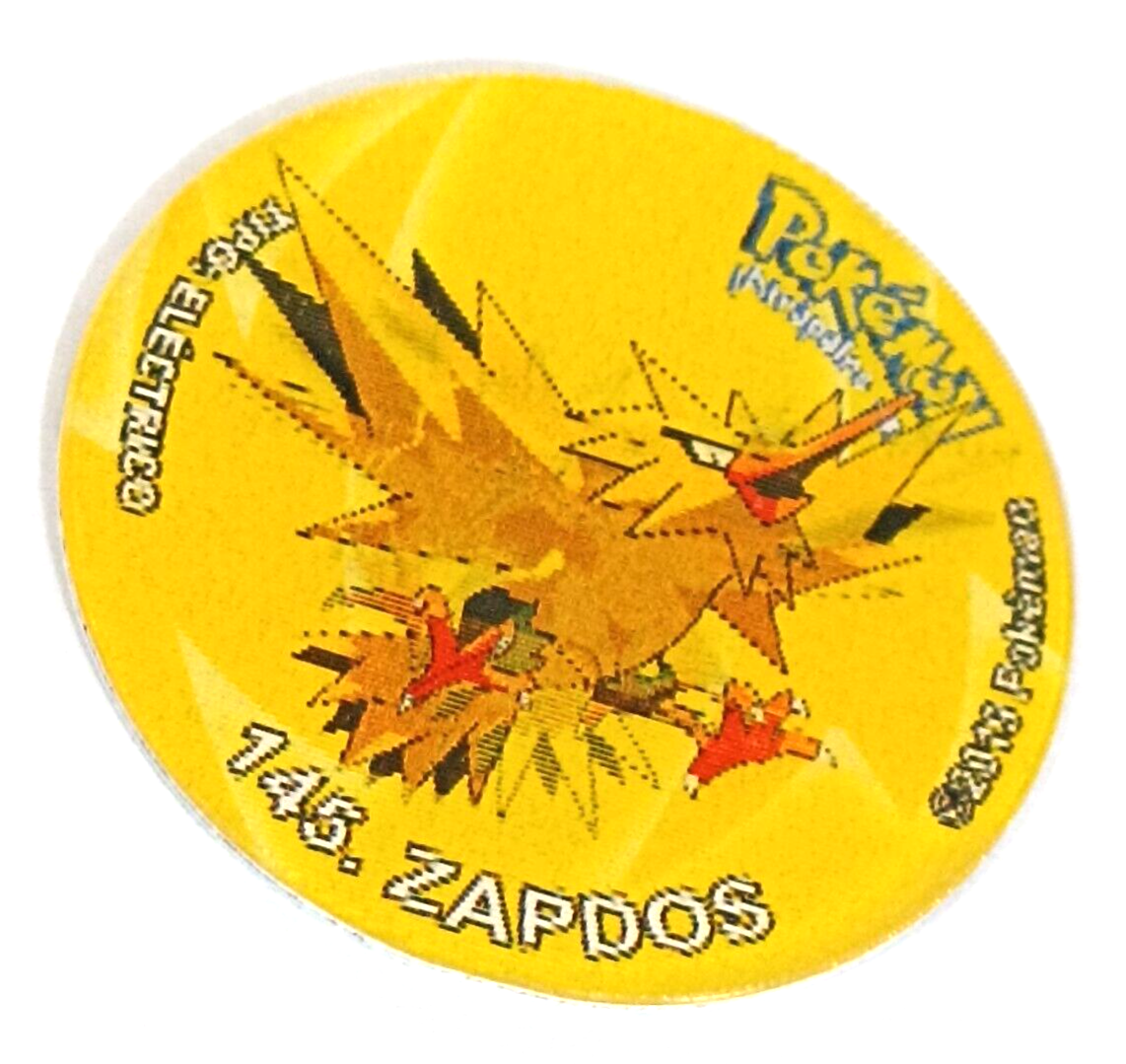 TAZO POKEMON DKV #817 DRIZZILE 2019 Sword & Shield PERU Edition Pogs Taps