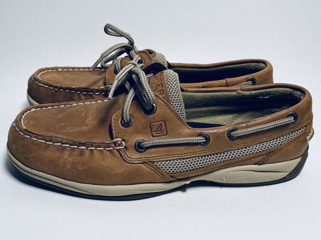 Intrepid 2 Eye Dark Tan Boat Shoe 7m 