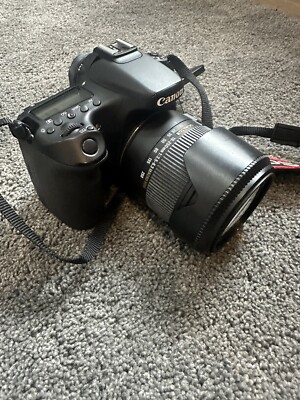 Canon EOS 70D 20.2 MP SLR-Digitalkamera - Schwarz (Kit  Sigma 18-250mm...