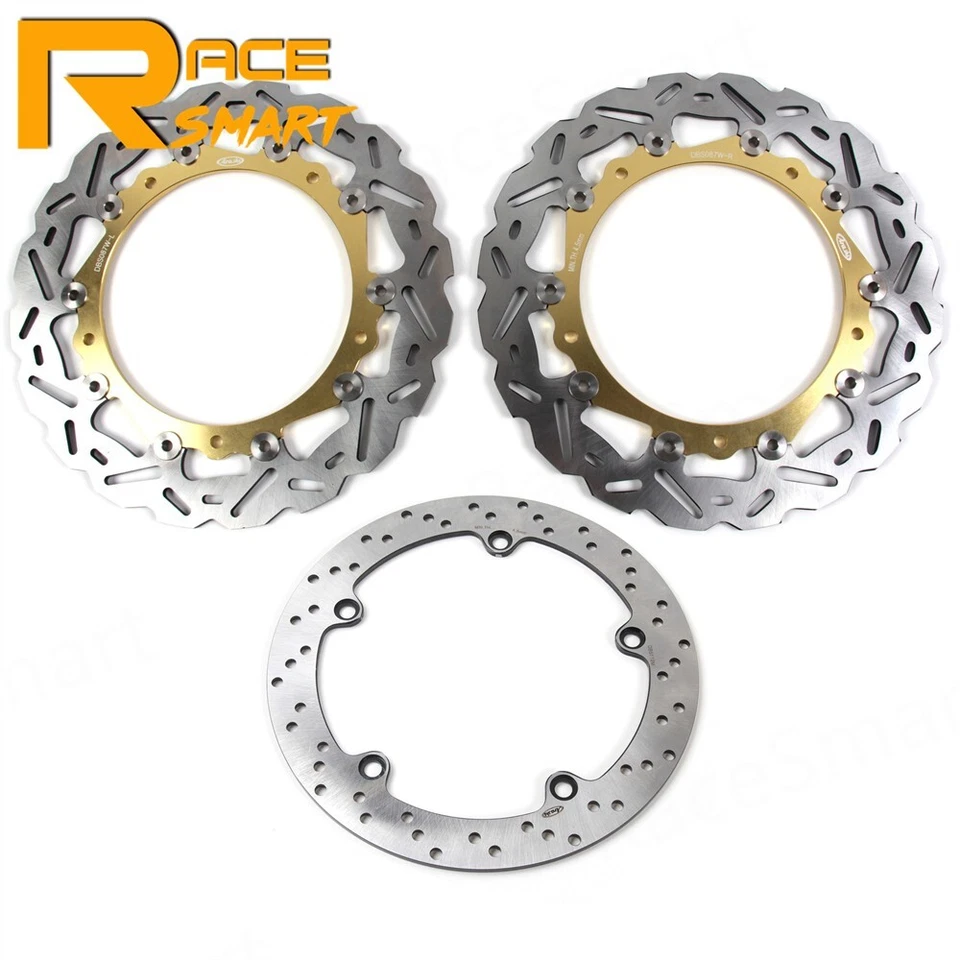 For BMW R1150RS R1150RT 2001-2005 Front Rear Brake Disc Rotors w/ Mounting Bolts — 第 2/4 张图片