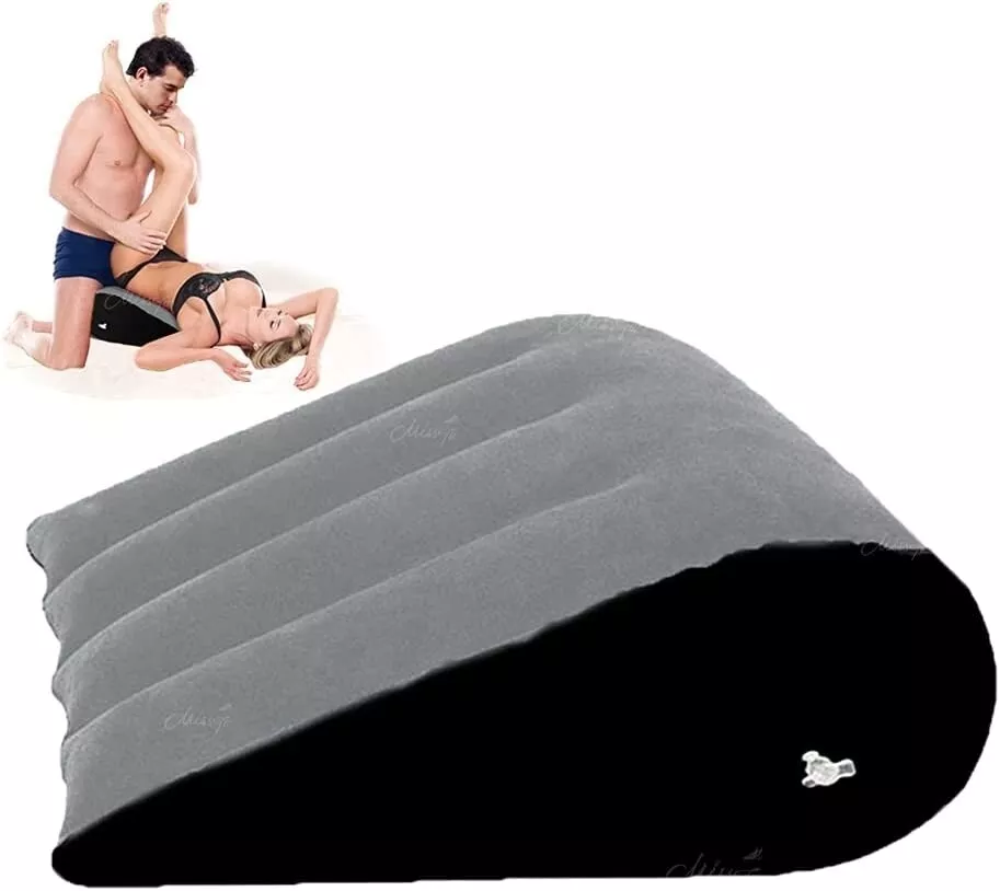 Juguetes sexuales Almohada Coj n Tri ngulo Almohada inflable Hombres Mujeres