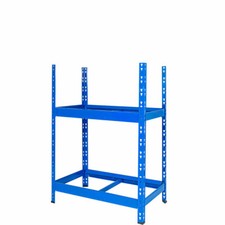 Reifenregal mit 2 Ebenen, Stecksystem, BxTxH 80x50x115 cm,für Reifen bis Ø 68 cm