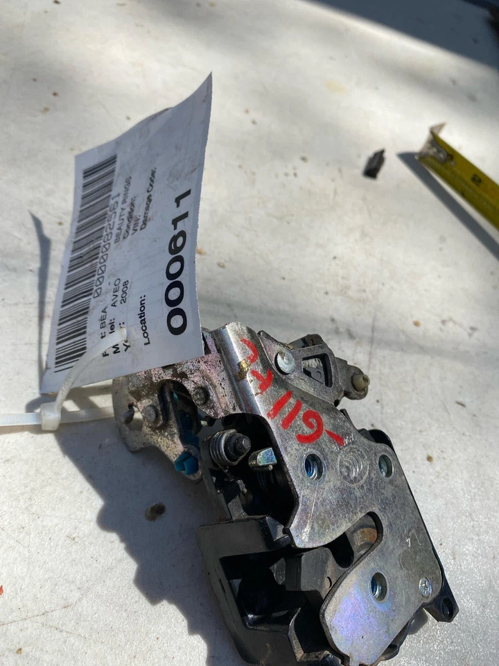 Actuador de pestillo de puerta delantera Chevrolet Aveo 2004-2011 4 puertas lado izquierdo del conductor derecho Foto 2 de 4