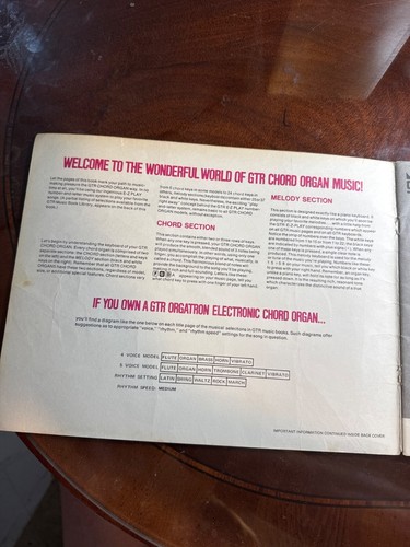 Songs Everyone Knows Chord Organ Songbook #21 GTR Publications Inc. 1970s 62-20 - Picture 2 of 3