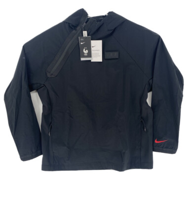ウェア NIKE FC Nike FFF Tech Pack France Woven Black Jacket Black CV5661 010 Size