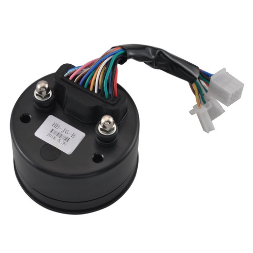 Universal Motorcycle Odometer Speedometer Tachometer 12000RPM LCD Digital Gauge - Picture 10 of 20