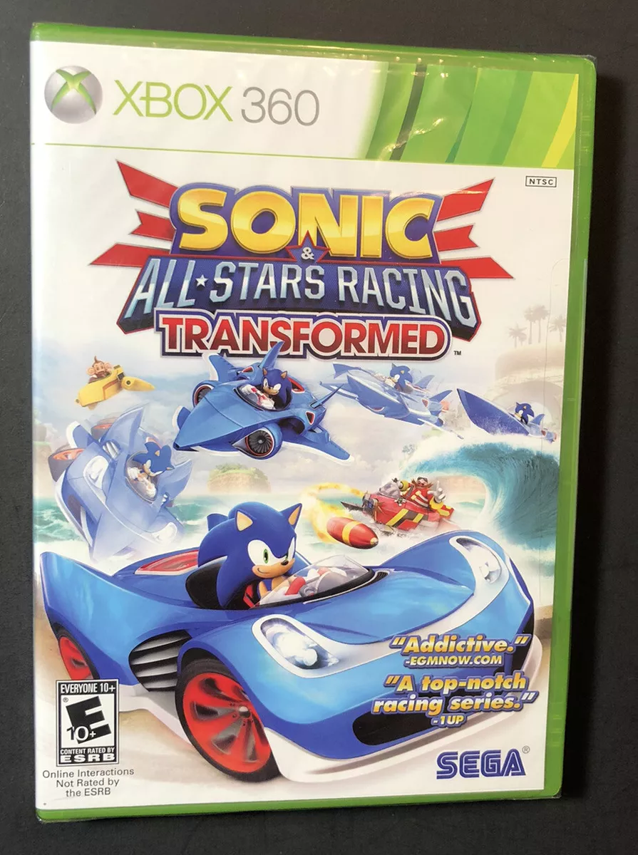 Jogo Sonic & All Star Racing Transformed Xbox 360 Sega em Promoção