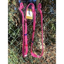 Kids Braided Horse Reins with Colour Markers – Training Reins for Young Riders