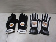 2 Pairs of Franklin Youth Baltimore Orioles Batting Gloves