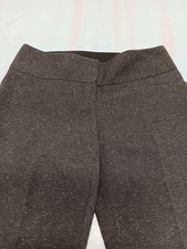 The Limited Drew Fit Pants Womens 2R Long Black Coffee Stretch Office NEW