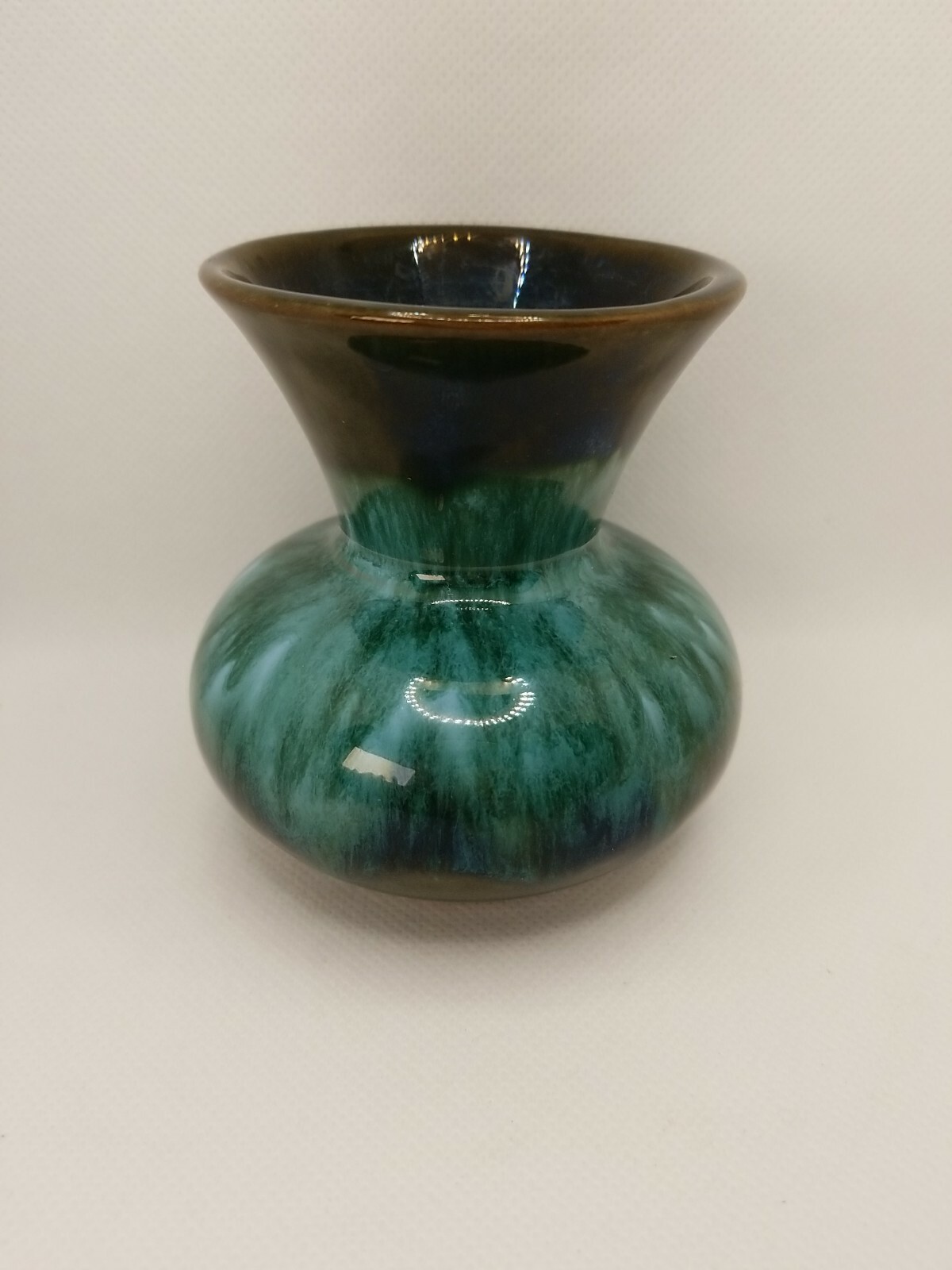 Vintage Blue Mountain Pottery Vase, Drip glaze, Excellent Condition eBay