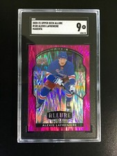 2020-21 Upper Deck Allure #100 - Alexis Lafreniere (RC) - Magenta SSP - SGC 9 - 