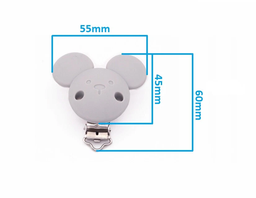 SAVMER Silicone Clip Pince Souris