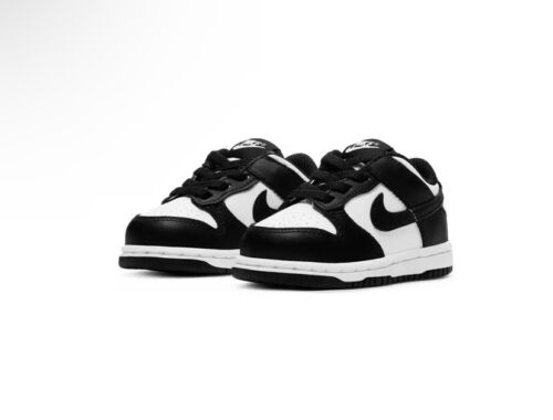 NEW Nike Dunk Low Panda CW1589-100 Size 10C Toddler TD FREE FAST SHIPPING! - Picture 1 of 5