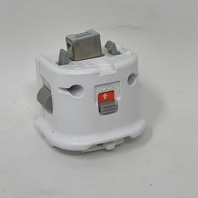 Nintendo Wii Motion Plus Adapter OEM Motion Plus Official Genuine White RVL-026
