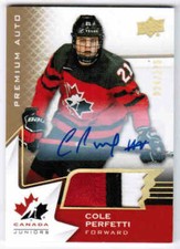 2020 UD TEAM CANADA JUNIORS/WOMEN PREMIUM AUTO PATCH CARDS 1-67 U-Pick From List