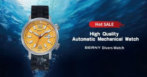 Miyota 8205 20ATM Diver Automatic Mechanical Watch Men Sport Luminous Sapphire - Imagen 5 de 16