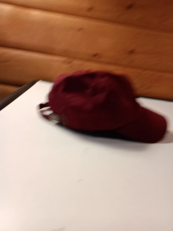 RECKLESS LOS ANGELES Sombrero Borgoña Gorra Algodón Ajustable Joven y Recless Foto 2 de 4