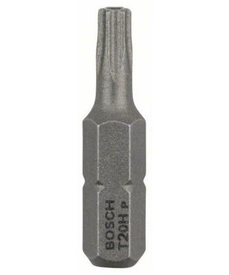 | Bosch Security-Torx-Schrauberbit Extra-Hart T20H, 25 mm, 2er-Pack 2608522011