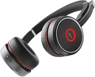 Jabra Evolve 75 MS Wireless Headset with Link380a USB Dongle 