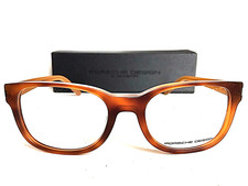 New PORSCHE DESIGN P8250 D P 8250 D 53mm Rx Brown Men's Eyeglasses Frame Italy 