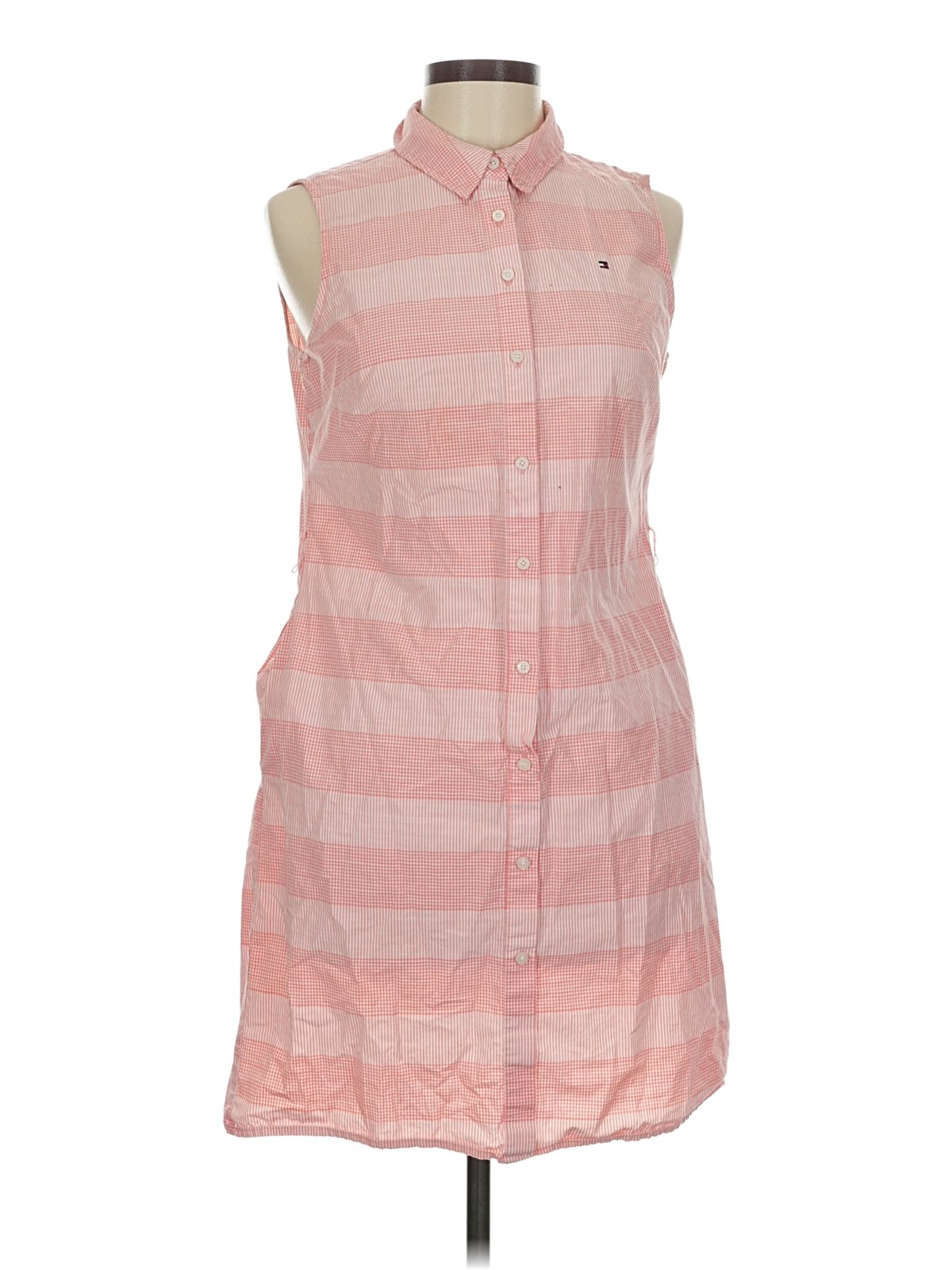 Tommy Hilfiger Women Pink Casual Dress 8