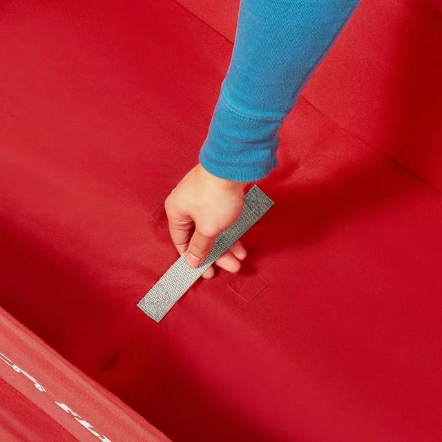 RADIO FLYER 3-IN-1 EZ FOLD WAGON WITH CANOPY, SEAT BELTS - RED - Image 2 of 4