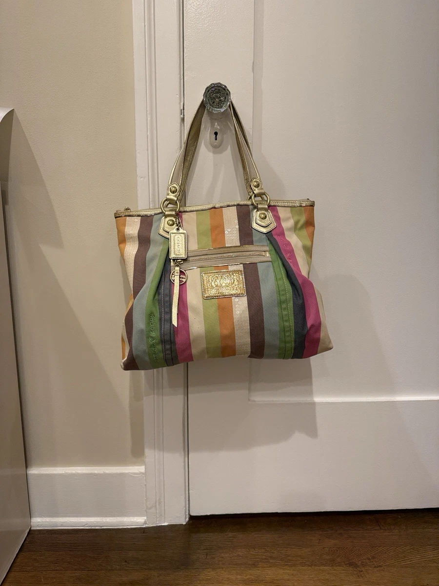 Coach Poppy Sequin Striped Bags & Handbags for Women for sale | eBay