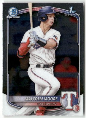 2025 Topps Bowman Chrome MLB No. BCP-129 Malcolm Moore