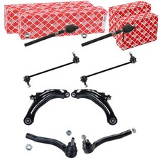 FEBI QUERLENKERSATZ 8 TEILIG VORNE passend für RENAULT CLIO IV BH KH ZOE