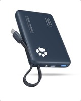 Power Bank 10000Mah 45W Mini Mit USB-C Kabel Schnellladen FüR Iphone Samsung
