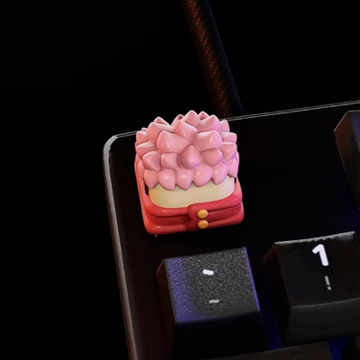 Custom Yuji Jujutsu Kaisen Keycap for Mechanical Cross-Axis