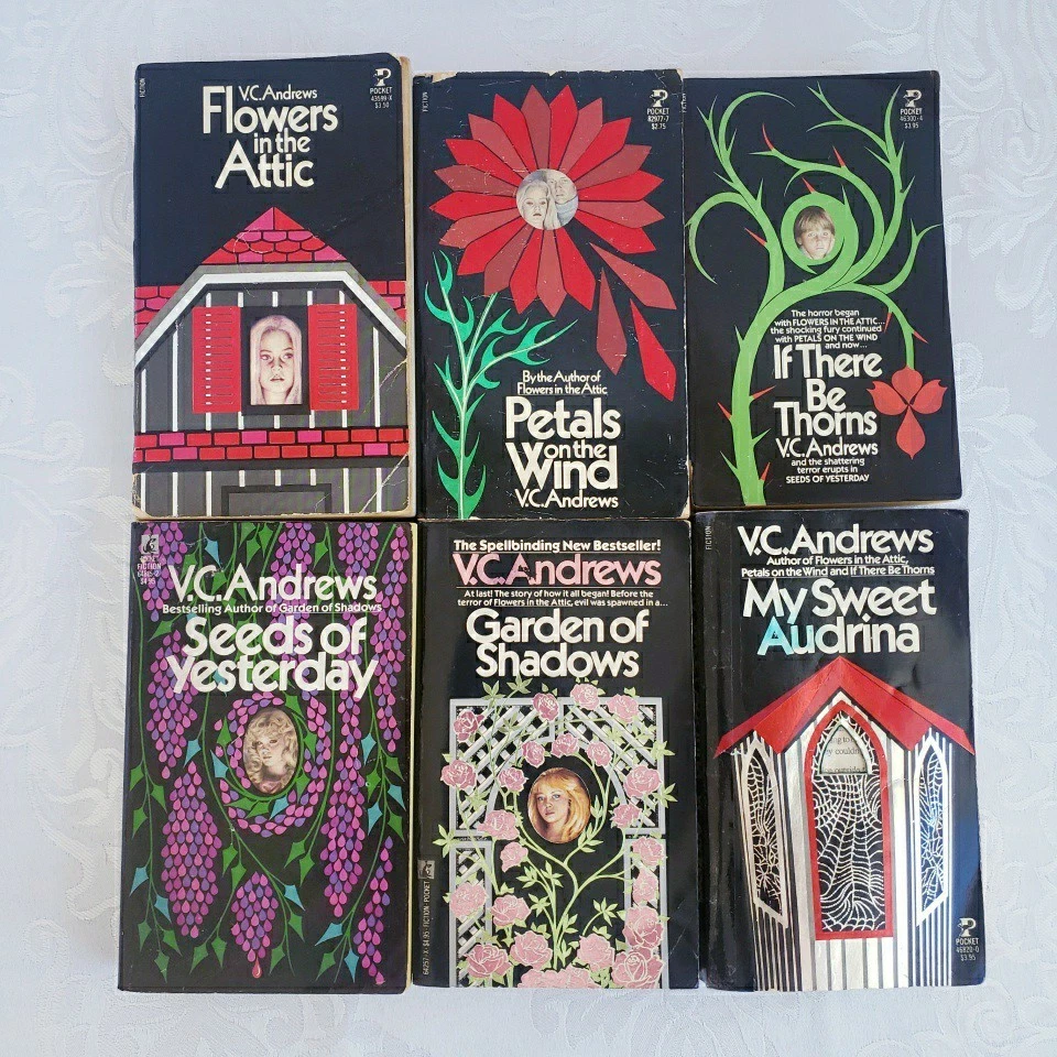 Lot 6 VC Andrews Complete Dollanganger Series Flowers in the Attic Sweet Audrina Foto 2 de 4