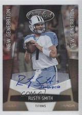 2010 Certified New Generation Mirror Gold Signatures 21/25 Rusty Smith Auto 0c2