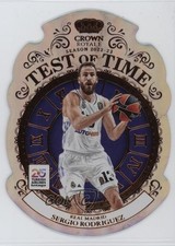 2024 Panini Crown Royale EuroLeague Test of Time 77/99 Sergio Rodriguez #19 14ld