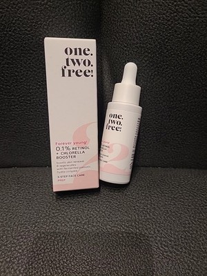 one.two.free! 0.1% RETINOL + CHLORELLA BOOSTER  20 ml NEU &OVP