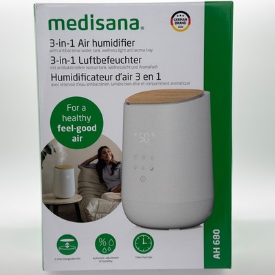 Medisana AH 680 Luftbefeuchter Ultraschall 3 in 1 UV C Aroma Wellnesslicht