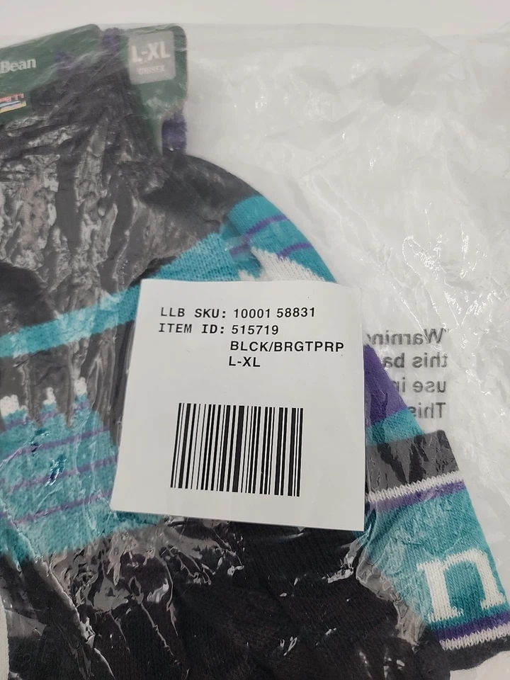 New L.L. Bean Katahdin Ski Beanie Winter Hat & Gloves (L-XL) Unisex - Image 2 of 4