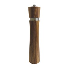 Thunder Group WDPM210 10" Pepper Mill w/ Acacia Wood Finish