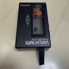 SONY WM-7 Walkman Cassette Player Black For Parts Repair Junk Condition