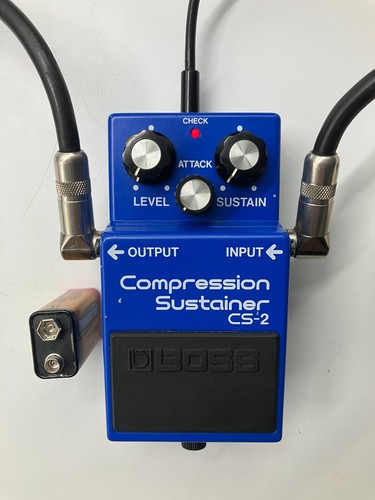 Boss CS-2 Compression Sustainer 1983 Made in Japan Working 334400 - Bild 2 von 12