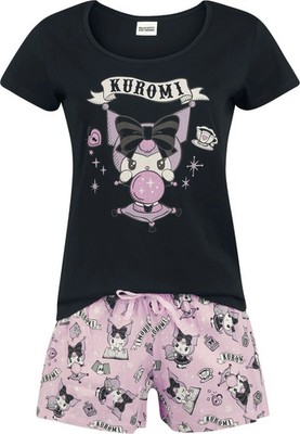 Hello Kitty Schlafanzug Damen Hello Kitty and Friends - Kuromi - Glaskugel